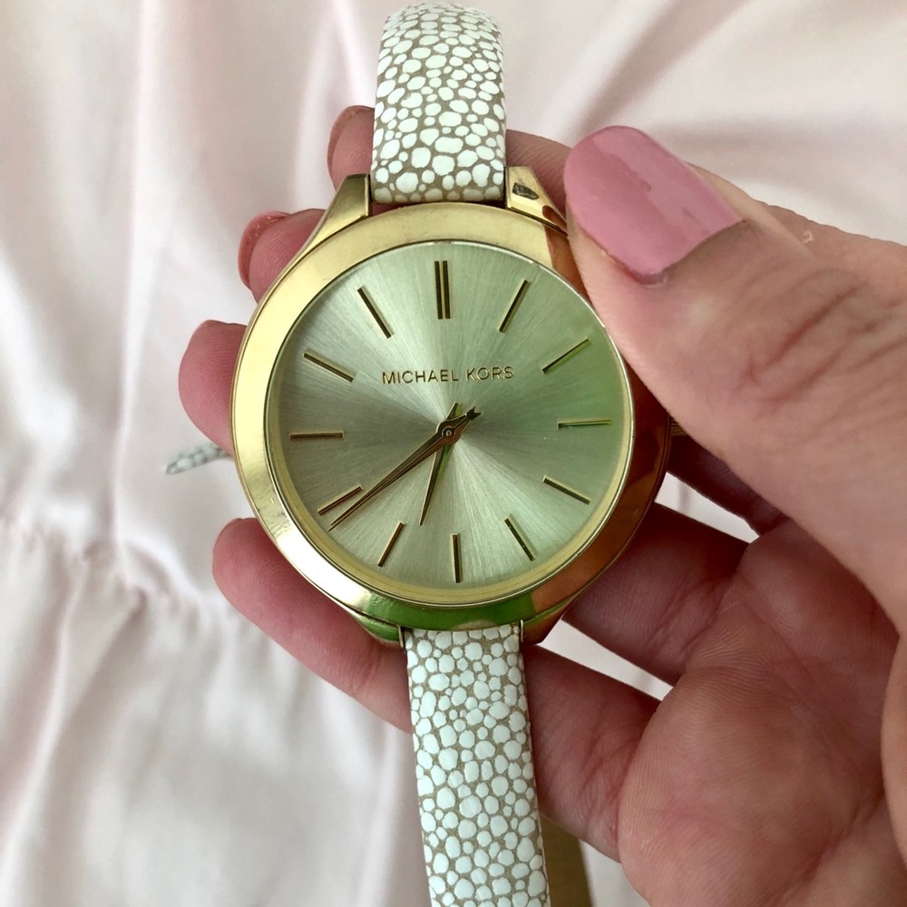 Michael Kors stainless steel watch